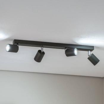 Jarek mennyezeti spotlámpa, antracit/króm, 4 izzós kép