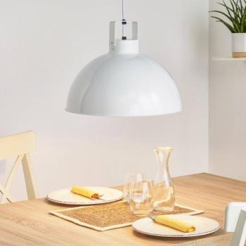 Jieldé Dante D450 függő lámpa fehér, Ø 45 cm kép