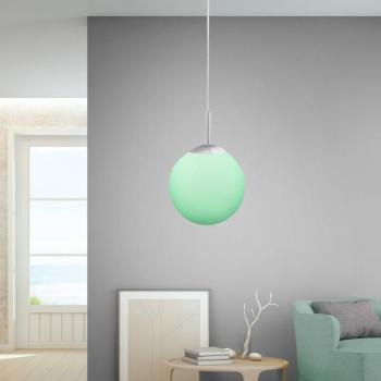 JUST LIGHT. LED-es függőlámpa LOLAsmart Bolo, Ø 20 cm, RGB, CCT kép