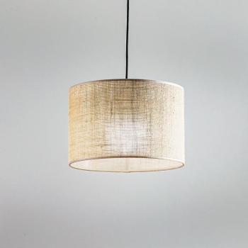 Juta lógó világítás, 1 izzós Ø 30 cm kép