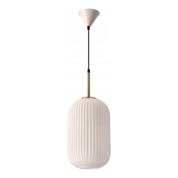  Kábeles csillár CRESTO 1xE27/40W/230V fehér/arany  kép