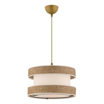  Kábeles függőlámpa HALO 1x E27/60W/230V krémszínű/bézs  kép