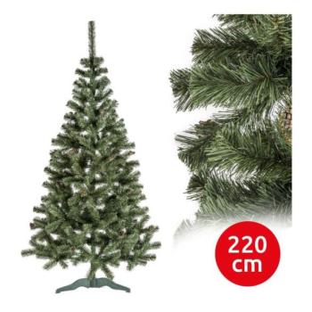  Karácsonyfa CONE 220 cm ezüstfenyő  kép
