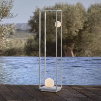 Karman Abachina LED állólámpa IP65 103cm fehér kép