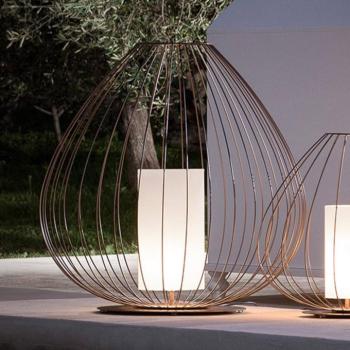 Karman Cell - Ketreces állólámpa, bronz, Ø84cm kép