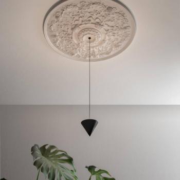Karman Moonbloom LED-es függőlámpa 1fl Ø75cm 2,700K kép