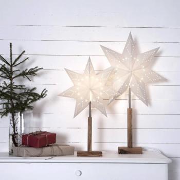 Karo - álló deco lámpa csillag mintával 70 cm kép