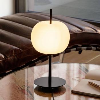 kdln LED asztali világítás KUSHI, fekete, magasság 32 cm, fényerőszabályozó CCT kép