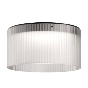 kdln LED mennyezeti világítás Giass, fehér, Ø 50 cm kép