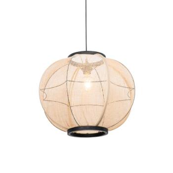 Keleti függőlámpa barna 48 cm - Rob kép