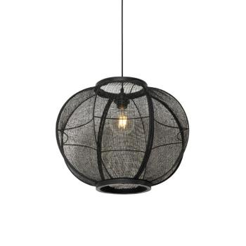Keleti függőlámpa fekete 48 cm - Rob kép