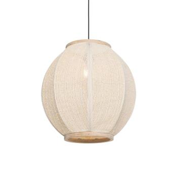 Keleti függőlámpa természetes 46 cm - Rob kép