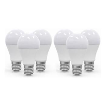  KÉSZLET 6x LED Izzó E27/10W/230V 2800K  kép