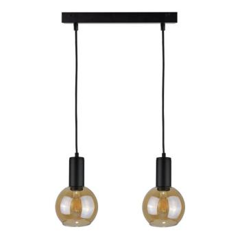 Keter Lighting Csillár zsinóron JANTAR BLACK 2xE27/60W/230V  kép