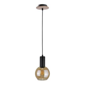 Keter Lighting Csillár zsinóron JANTAR WOOD 1xE27/60W/230V  kép
