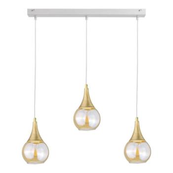 Keter Lighting Csillár zsinóron LACRIMA WHITE 3xE27/60W/230V  kép