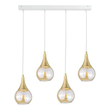 Keter Lighting Csillár zsinóron LACRIMA WHITE 4xE27/60W/230V  kép