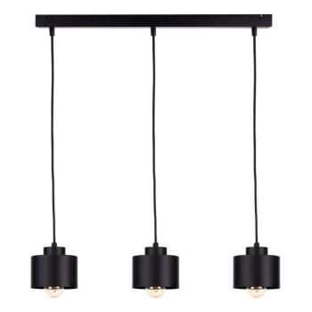 Keter Lighting Csillár zsinóron SIMPLY BLACK 3xE27/60W/230V  kép