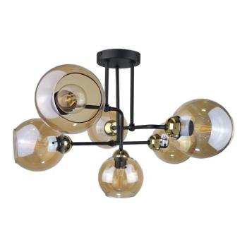 Keter Lighting Felületre szerelhető csillár MONDE GOLD 6xE27/60W/230V  kép