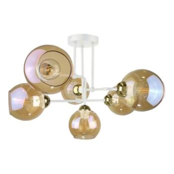 Keter Lighting Felületre szerelhető csillár MONDE WHITE 6xE27/60W/230V  kép