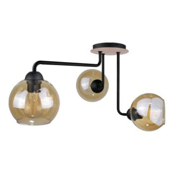 Keter Lighting Felületre szerelhető csillár MONDE WOOD 3xE27/60W/230V  kép