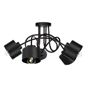 Keter Lighting Felületre szerelhető csillár SIMPLY BLACK 5xE27/60W/230V  kép