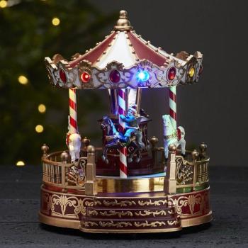 Kidsville mozgó LED deco lámpa zenével kép