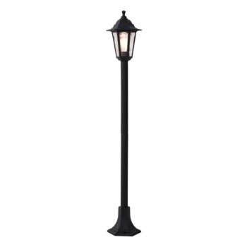 Klasszikus fekete kültéri oszlop 122 cm IP44 - New Haven Hammered kép