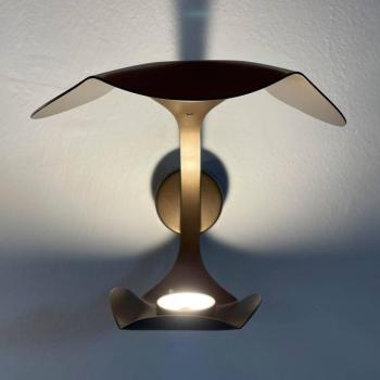 Knikerboker Le Gigine LED falilámpa, kávé kép