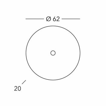 KOLARZ Moon fali lámpa, réz színű, Ø 62 cm, fém/üveg kép