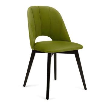 Konsimo Sp. z o.o. Sp. k. Étkezőszék BOVIO 86x48 cm világoszöld/cseresznye  kép