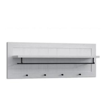 Konsimo Sp. z o.o. Sp. k. Fali akasztó LEMAS 40x109 cm fehér  kép