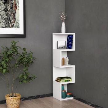  Könyvespolc ALIN 95x25 cm fehér  kép