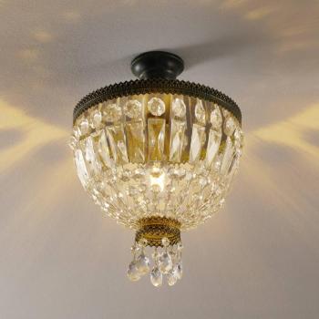 Kristály mennyezeti lámpa CUPOLA 30 cm kép