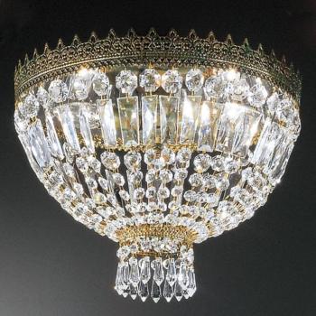 Kristály mennyezeti lámpa CUPOLA 40 cm kép