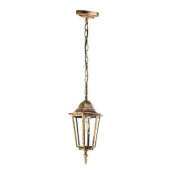  Kültéri csillár láncon 1xE27/60W/230V arany IP44  kép
