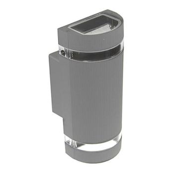  Kültéri fali lámpa KORTEK 2xGU10/30W/230V IP44 szürke  kép