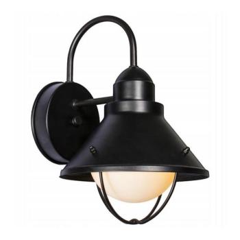  Kültéri fali lámpa LAVINA 1xE27/60W/230V IP44 fekete  kép