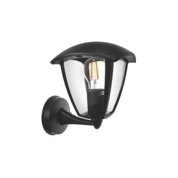  Kültéri fali lámpa SURVA 1xE27/60W/230V IP44 fekete  kép