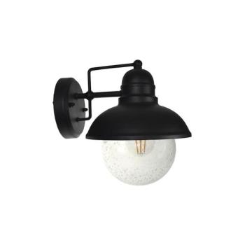  Kültéri fali lámpa WILDA 1xE27/60W/230V IP44 fekete  kép