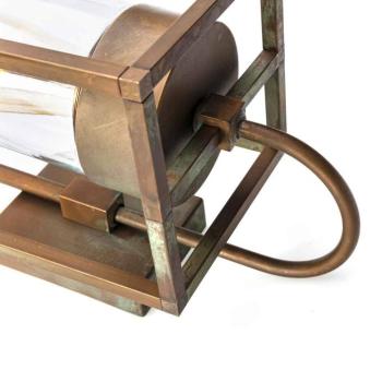 Kültéri falilámpa Cubic³ 3362 antik s.réz/tiszta kép