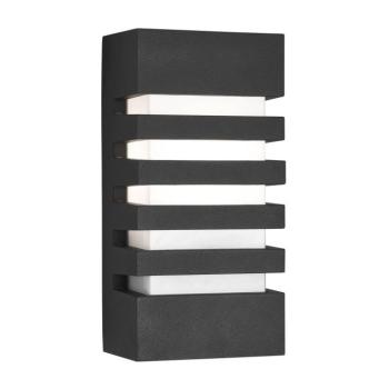 Kültéri falilámpa Exeter, sötétszürke, IP54 kép