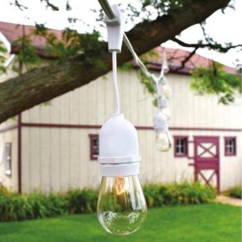  Kültéri fénylánc 15xE27/1W/230V 15 m IP44 fehér  kép