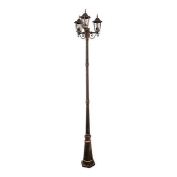  Kültéri lámpa 3xE27/20W/230V IP43 2,58 m patina kivitelben  kép