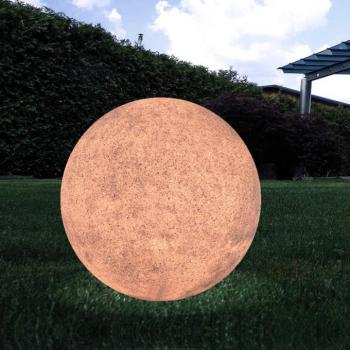 Kültéri lámpa földtüskével, terrakotta Ø 77cm kép