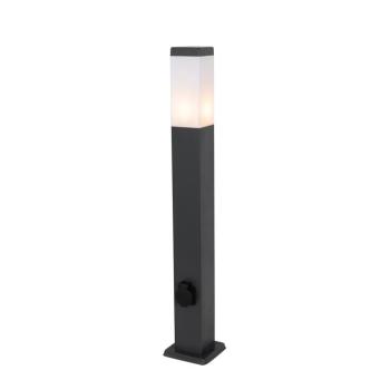 Kültéri lámpa sötétszürke 80 cm foglalattal IP44 - Malios kép