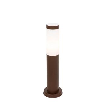 Kültéri lámpaoszlop rozsdabarna opállal 45 cm IP44 - Rox kép