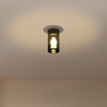 Kültéri mennyezeti lámpa Kila. füstszürke kép