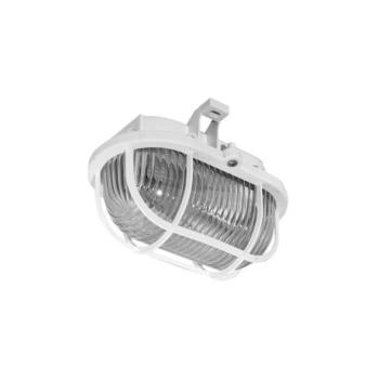  Kültéri mennyezeti lámpa OVAL 1xE27/60W/230V IP44 fehér  kép