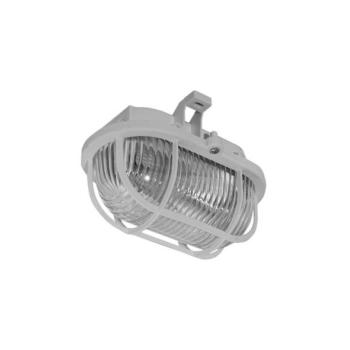  Kültéri mennyezeti lámpa OVAL 1xE27/60W/230V IP44 szürke  kép
